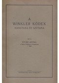 Nyiri Antal - A Winkler kódex hangtana és szótana