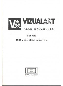  - Vizualart alkotóközösség kiállítása,  1984 antikvár könyv