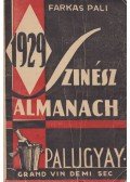 Farkas Pál - Szinész Almanach 1929.