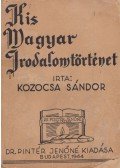 Kozocsa Sándor - Kis magyar irodalomtörténet
