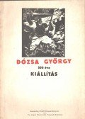 Csider Sándor - Dózsa György 500 éve