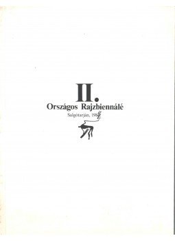  - II. Országos Rajzbiennálé,  1984 antikvár könyv
