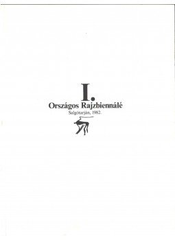  - I. Országos Rajzbiennálé, Salgótarján 1982 antikvár könyv