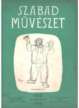 Bortnyik Sándor - Szabad művészet II. évfolyam 11-12. szám,  1948 antikvár könyv