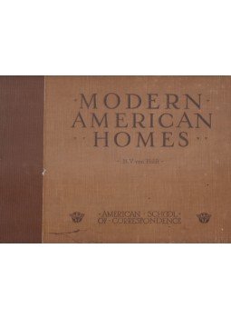 H. V. von Holst - Modern American Homes, Chicago 1913 antikvár könyv
