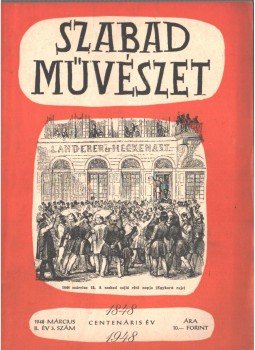 Bortnyik Sándor - Szabad művészet II. évfolyam 3. szám,  1948 antikvár könyv
