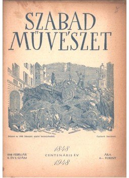 Bortnyik Sándor - Szabad művészet II. évfolyam 2. szám,  1948 antikvár könyv