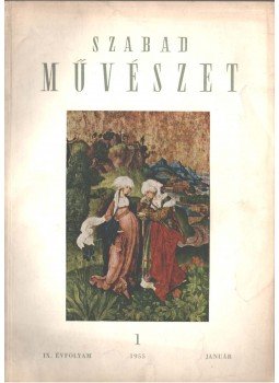  - Szabad művészet 1955 (teljes),  1955 antikvár könyv
