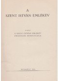 Moravek Endre - A Szent István Emlékév
