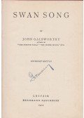 John Galsworthy - Swan Song
