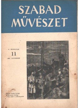 Szegi Pál - Szabad művészet V. évfolyam 11. szám,  1951 antikvár könyv