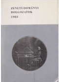Berlász Melinda,Domokos Mária - Zenetudományi dolgozatok 1983