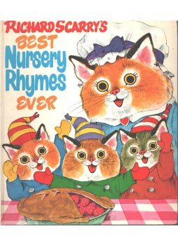 Richard Scarry - Richard Scarry's Best Nursery Rhymes Ever,  1984 antikvár könyv