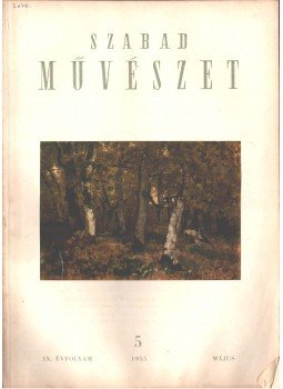  - Szabad művészet IX. évfolyam 5. szám,  1955 antikvár könyv