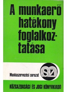 Berey András, B. Dobos Irma - A munkaerő hatékony foglalkoztatása Berey András, B. Dobos Irma - A munkaerő hatékony foglalkoztatása, Budapest 1974 antikvár könyv
