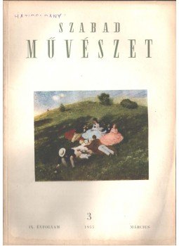  - Szabad művészet IX. évfolyam 3. szám,  1955 antikvár könyv