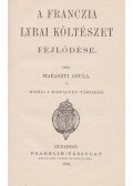 Haraszti Gyula - A franczia lyrai költészet fejlődése