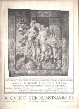  - A Gyüjtő V. évf. 6. szám,  1916 antikvár könyv