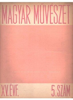 Bernáth Aurél - Magyar művészet XV. évf. 5. szám,  1948 antikvár könyv