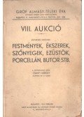 Csányi Károly - VIII. Aukció