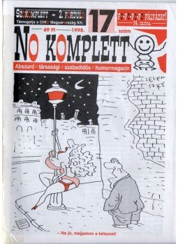 Böröcz Nándor (szerk.) - No komplett 1998. 17. szám Böröcz Nándor (szerk.) - No komplett 1998. 17. szám, 1998 antikvár könyv