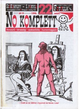 Böröcz Nándor (szerk.) - No komplett 1998. 22. szám Böröcz Nándor (szerk.) - No komplett 1998. 22. szám, 1998 antikvár könyv
