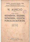 Csányi Károly - VI. aukció