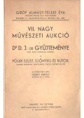 Csányi Károly - VII. Nagy művészeti aukció