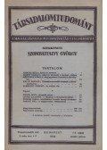 Szombatfalvy György (szerk.) - Társadalomtudomány 16. évf. 1-3. szám