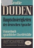 Günther Drosdowski,Paul Grebe,Wolfgang Müller - Hauptschwierigkeiten der deutschen Sprache