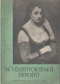 Fülep Lajos - Művészettörténeti értesítő VI. évf. 1. szám