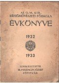 Dr. Ferenczy József - Az O. M. Kir. Képzőművészeti Főiskola évkönyve 1932-1933