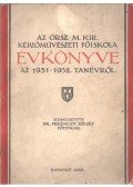 Dr. Ferenczy József - Az Orsz. M. Kir. Képzőművészeti Főiskola évkönyve az 1931-1932. tanévről