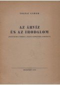 Tolnai Gábor - Az árvíz és az irodalom