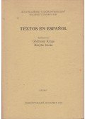 Ghimessy Kinga,Benyhe István - Textos en espanol