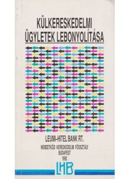  - Külkereskedelmi ügyletek lebonyolítása, Budapest 1992 antikvár könyv