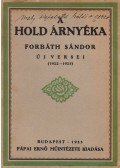 Forbáth Sándor - A Hold árnyéka (dedikált)