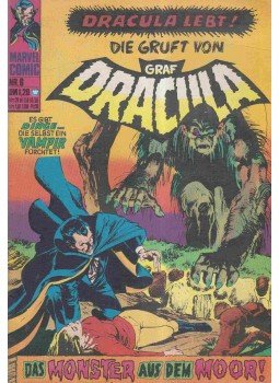 Gardner F. Fox, Eugene Colan - Graf Dracula Nr. 6. Gardner F. Fox, Eugene Colan - Graf Dracula Nr. 6., Hamburg 1974 antikvár könyv