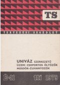 Orbán József - UNIVÁZ szerkezetű üzemi csoportos öltözők mosdók-zuhanyzók