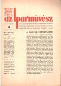 Csaba Rezső - Az Iparművész X. évf. 3. szám 1939 április