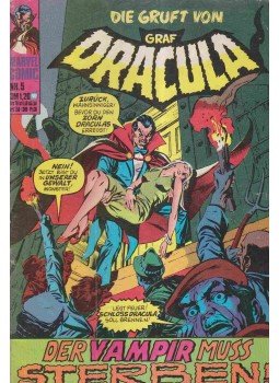 Gardner F. Fox, Eugene Colan - Graf Dracula Nr. 5. Gardner F. Fox, Eugene Colan - Graf Dracula Nr. 5., Hamburg 1974 antikvár könyv