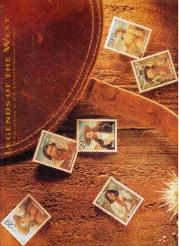 - Legends of the West: A Collection of U.S. Commemorative Stamps,  1993 antikvár könyv