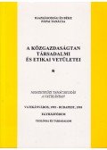 Kindler József,Zsolnai László - A közigazgatástan társadalmi és etikai vetületei