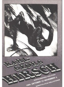 Anneliese Hübscher - Karl-Georg Hirsch grafikusművész kiállítása,  1984 antikvár könyv