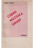 Tabán Gyula - Csend, muzsika, ünnep (dedikált)