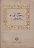Dr. Nagy Ferenc,Dr. Tóth József - Latin nyelvkönyv a gimnáziumok IV. osztálya számára