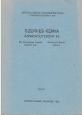 Kucsman Árpád,Herényi László - Szerves kémia ábragyűjtemény III.