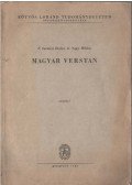 F. Surányi Ibolya,Nagy Miklós - Magyar verstan