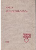 Sárdy Judit - Folia Archaeologica XVIII.