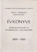 Dr. Fazekas Árpád,Könczöl Dániel - Szabolcs-Szatmár Megyei Tanács Jósa András Kórházának Évkönyve